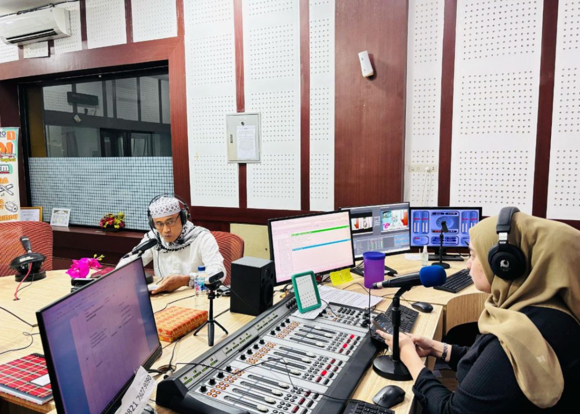 Talkshow dengan RRI, Ketua LDII Sumsel Ajak Perkuat Silaturahim