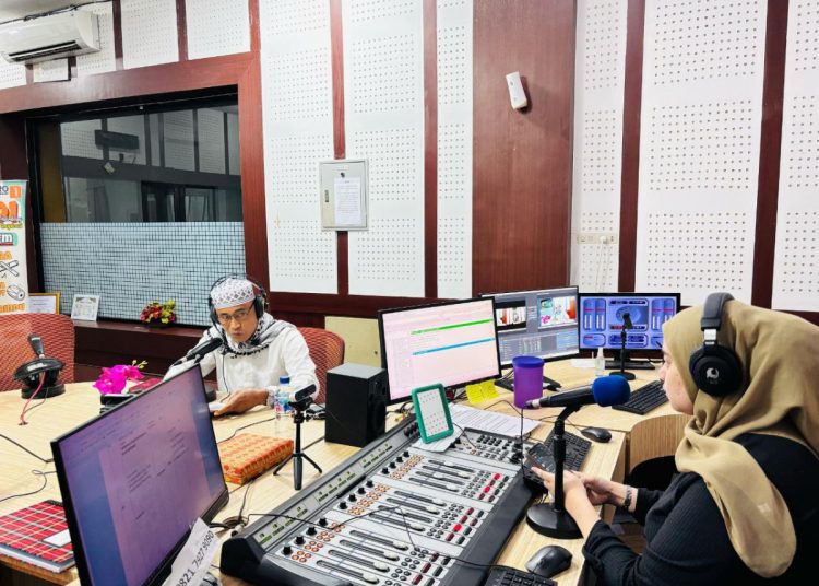 Talkshow dengan RRI, Ketua LDII Sumsel Ajak Perkuat Silaturahim