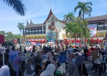 LDII Kota Padang Hadiri Aksi Solidaritas Palestina di Kantor Gubernur