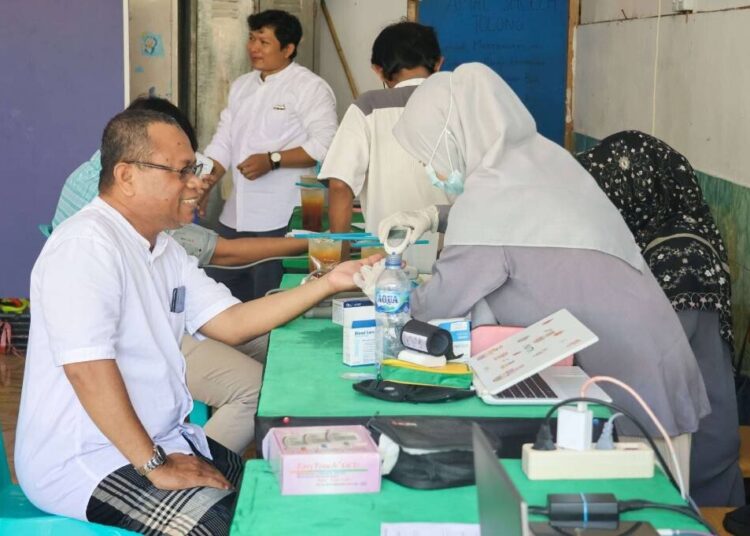 Deteksi Dini Penyakit, LDII Biak Numfor Adakan Pemeriksaan Kesehatan