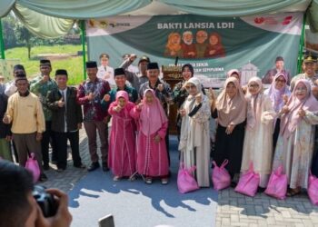 Sambut Hari Lanjut Lansia Usia Nasional, LDII Kabupaten Bandung Gelar Cek Kesehatan Gratis