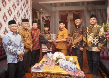 Dukung Program Pemerintah, LDII Audiensi dengan Wakil Bupati Rokan Hulu