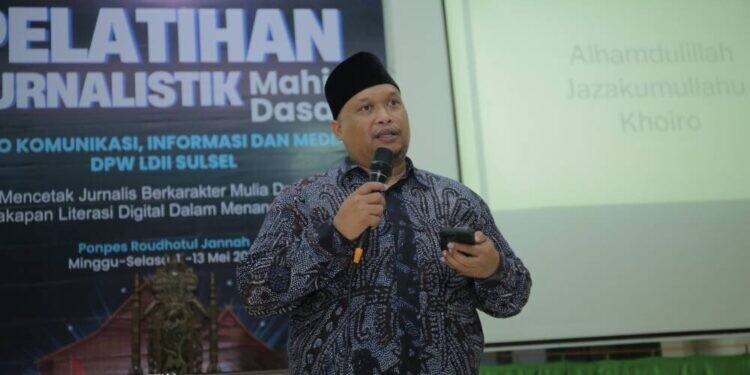 Tangkal Hoaks, LDII Sulsel Bekali Generasi Muda Ilmu Jurnalistik