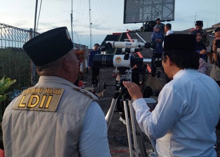 LDII dan Kemenag Kaltara Pantau Hilal 1 Zulhijah di Tarakan