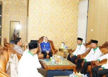 Dukung Pembangunan Daerah, LDII Audiensi dengan Bupati Way Kanan