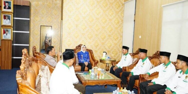 Dukung Pembangunan Daerah, LDII Audiensi dengan Bupati Way Kanan