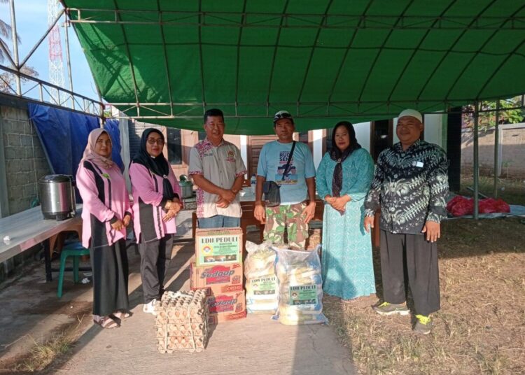 Bantu Korban Kebakaran, PC LDII Bengalon Salurkan Bantuan