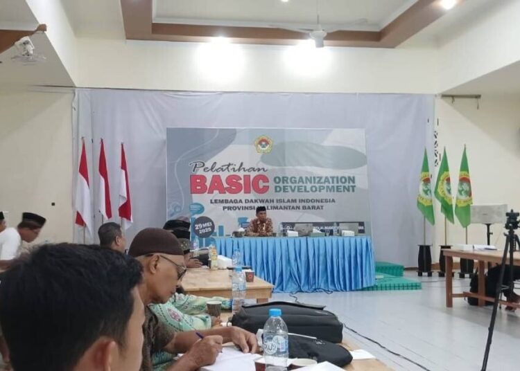 LDII Kalbar Gelar Pelatihan Dasar Membangun Organisasi, Upaya Atasi Tantangan Dakwah