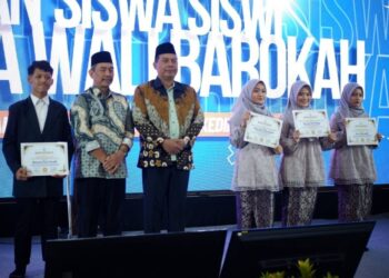 Hadiri Pelepasan Santri PKPPS Ulya Wali Barokah, Ini Pesan Kepala Kemenag Kota Kediri