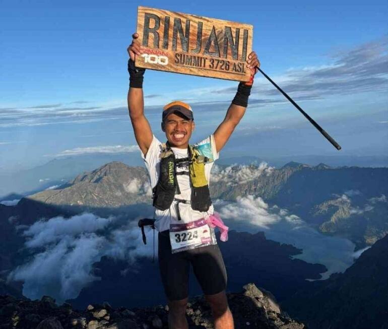 Remaja LDII Maros Raih Juara di Rinjani 100 Ultra Internasional