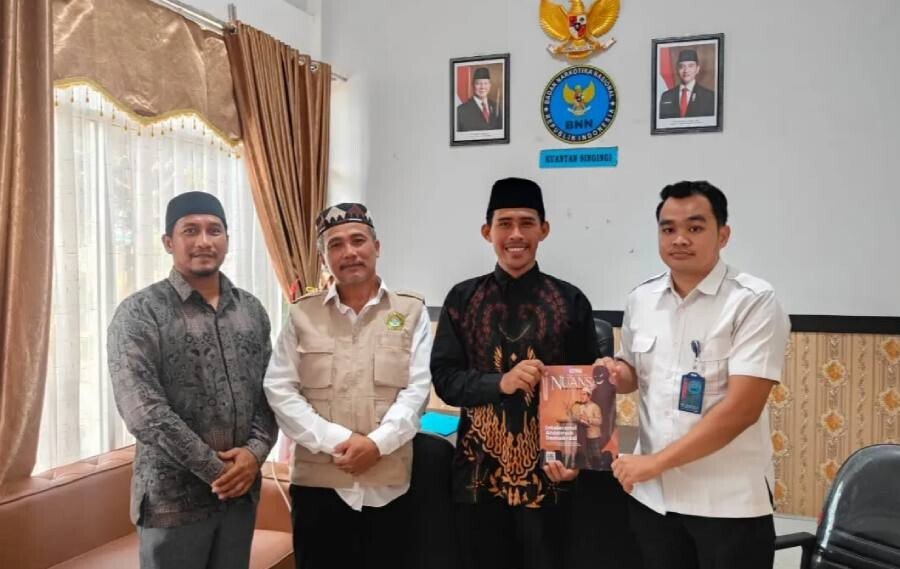 LDII Kuantan Singingi Kunjungi BNN, Ajak Kolaborasi Berantas Penyalahgunaan Narkoba
