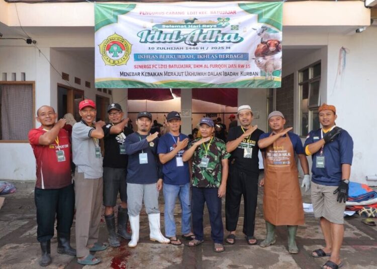 Warga LDII Batujajar Kurban 12 Ekor pada Idul Adha 1446 H