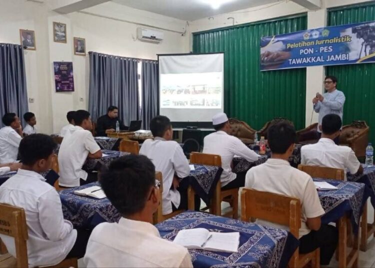 Ponpes Tawakkal Kerja Sama dengan LDII Jambi Helat Pelatihan Jurnalistik