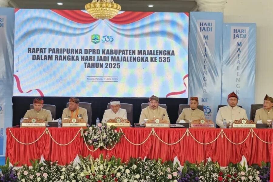 Ketua LDII Majalengka Hadiri Rapat Paripurna Hari Jadi ke-535 Kabupaten Majalengka