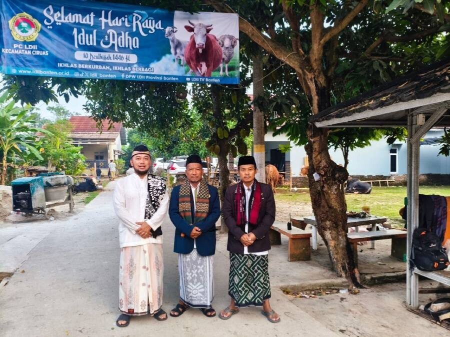 Semangat Berbagi, LDII Serang Bagikan 3.000 Paket Daging Kurban
