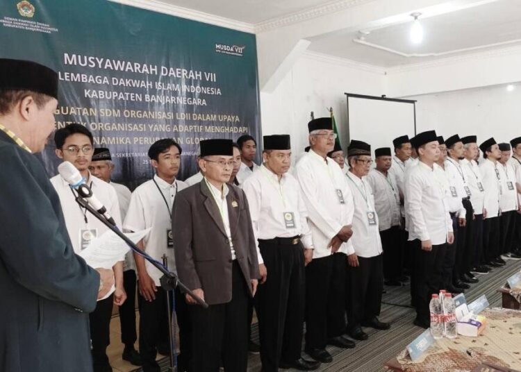 LDII Banjarnegara Gelar Musda dan Kukuhkan Pengurus 2025 – 2030