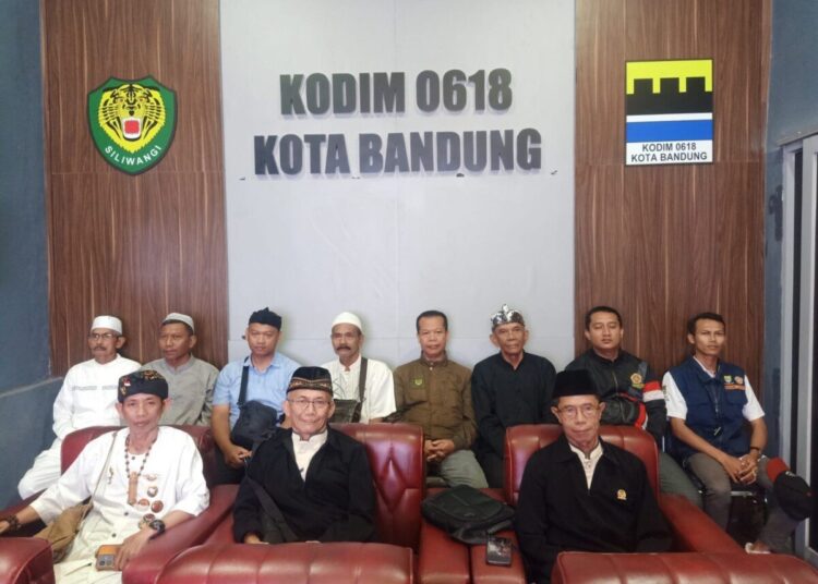 Komsos TNI AD di Kodim 0618/Kota Bandung, LDII Andir dan Ciroyom Berikan Dukungan