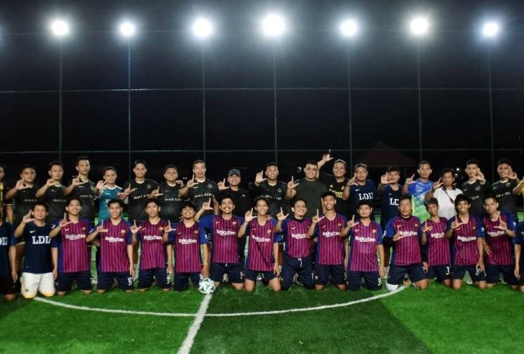 LDII Sulsel dan Kodam XIV/Hasanuddin Perkuat Sinergi Melalui Sepak Bola