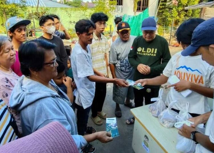 Teladani Keikhlasan Nabi Ibrahim, LDII Balikpapan Tebar Daging Kurban