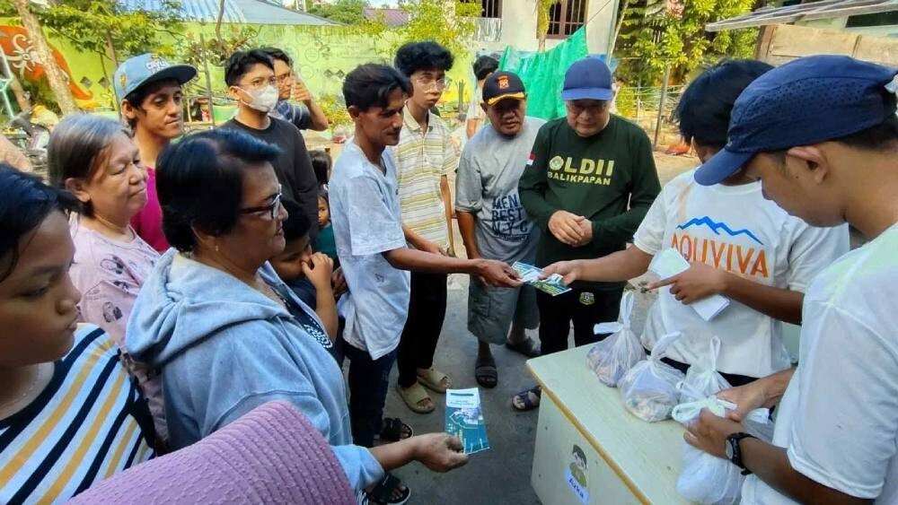 Teladani Keikhlasan Nabi Ibrahim, LDII Balikpapan Tebar Daging Kurban