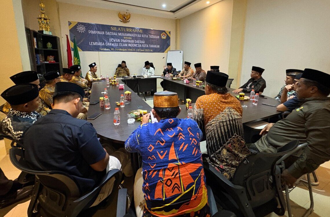 Muhammadiyah dan LDII Kota Tarakan Perkuat Silaturrahim dan Kolaborasi untuk Umat