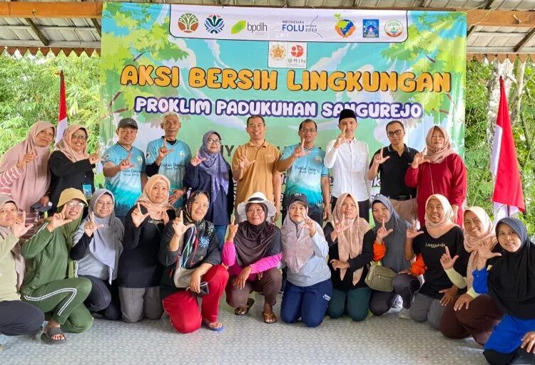 Aksi Bersih Lingkungan di Sangurejo Didukung Dana Proklim, LDII Dorong Kolaborasi Berkelanjutan