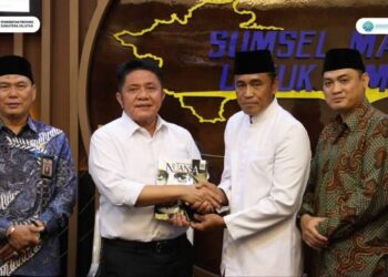 Dukung Pembangunan Daerah, LDII Audiensi dengan Gubernur Sumsel