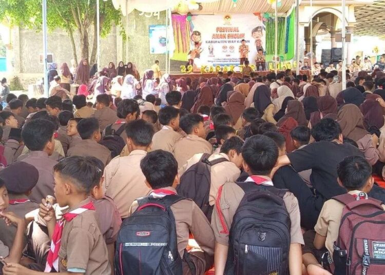 Bentuk Karakter Generasi Muda, LDII Way Kanan Helat Festival Anak Saleh