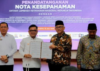 LDII dan Lemhannas RI Teken MoU, Perkuat Sinergi Jaga Ideologi Bangsa