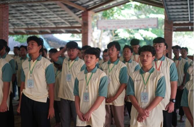 Ratusan Pemuda LDII Jebres Ikuti Camping CAI di Karanganyar, Angkat Isu Kepedulian Sosial