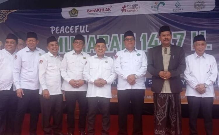 Momentum Perkuat Solidaritas, LDII Hadiri Peaceful Muharram Kanwil Kemenag Banten