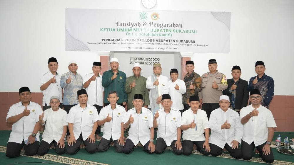 LDII Sukabumi Gandeng MUI Bahas Pembinaan Generasi Muda dalam Pengajian Rutin