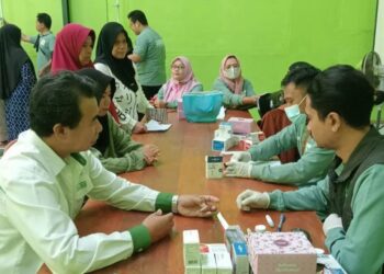 500 Warga Ikuti Cek Kesehatan Gratis Kolaborasi LDII dan Dinkes Sumedang