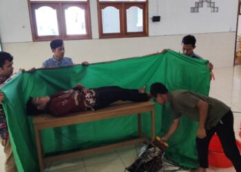 Remaja LDII Wonogiri Dibekali Ilmu Perawatan Jenazah di Pengajian Rutin
