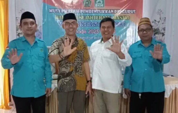 LDII Matuari Hadiri Pembentukan Pengurus DKM Masa Bakti 2025-2030