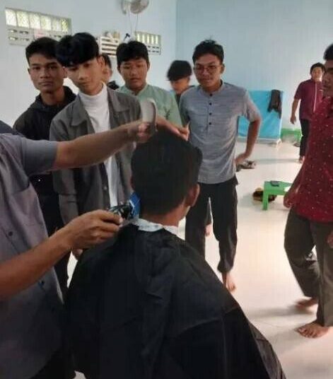 LDII Kebumen Gelar Pelatihan Pangkas Rambut, Bekali Generasi Muda Keterampilan Mandiri