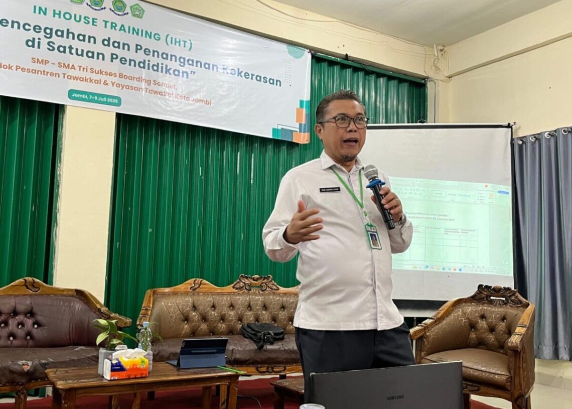 Yayasan Tawakkal Jambi Helat Pelatihan Pencegahan dan Penanganan Kekerasan di Satuan Pendidikan