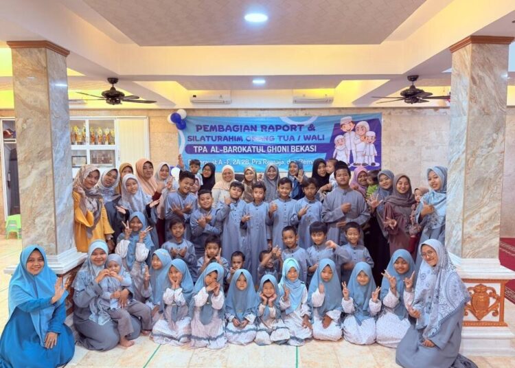 TPA Al Barokatul Ghoni Evaluasi Semester Genap, Kepala Sekolah Ajak Orang Tua Aktif Dampingi Santri