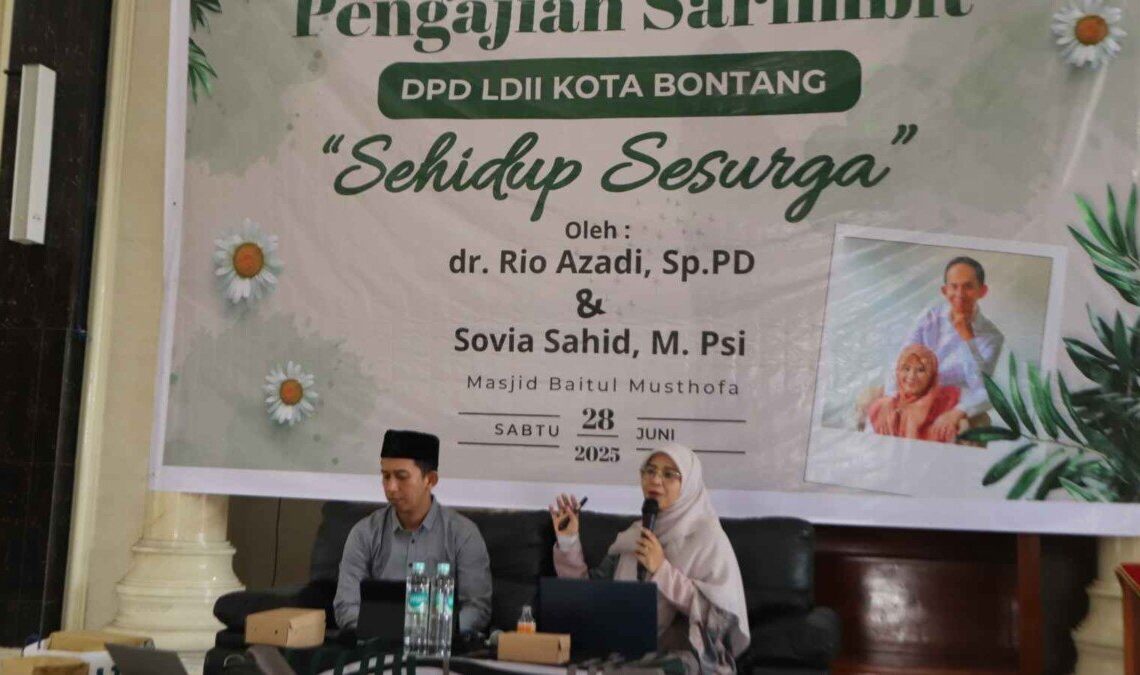 Pengajian Keluarga Sarimbit, LDII Bontang Ingatkan Optimalisasi Rumah Tangga