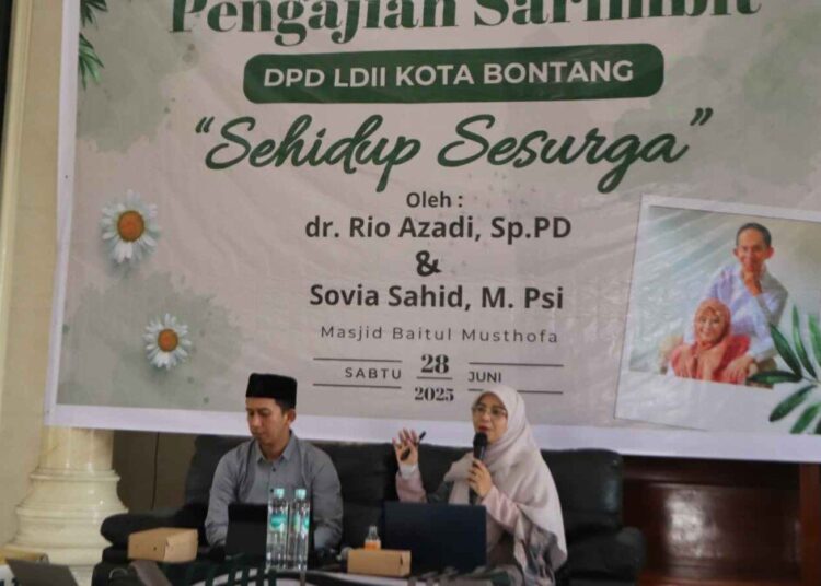 Pengajian Keluarga Sarimbit, LDII Bontang Ingatkan Optimalisasi Rumah Tangga