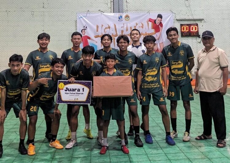 LDII Wonosari Raih Juara Pertama Liga Futsal LDII Gunungkidul 2025