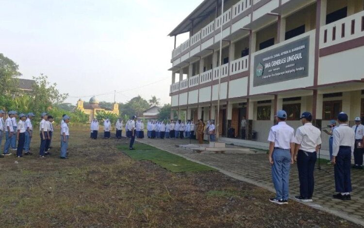 SMA Generasi Unggul Gelar MPLS Kenalkan Nilai-Nilai Ke-LDII-an Kepada Siswa Baru
