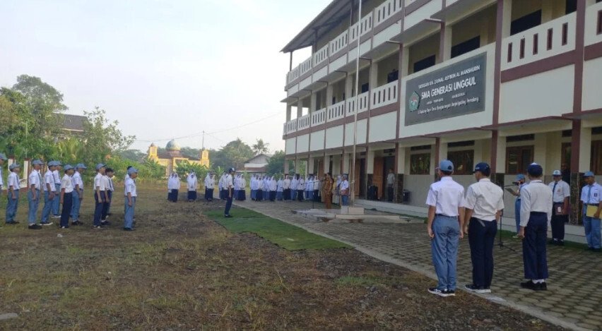 SMA Generasi Unggul Gelar MPLS Kenalkan Nilai-Nilai Ke-LDII-an Kepada Siswa Baru