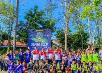 Gelar Turnamen Sepak Bola U-12, FORSGI Tapin Semarakkan Kemerdekaan RI