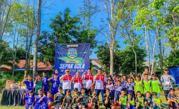 Gelar Turnamen Sepak Bola U-12, FORSGI Tapin Semarakkan Kemerdekaan RI