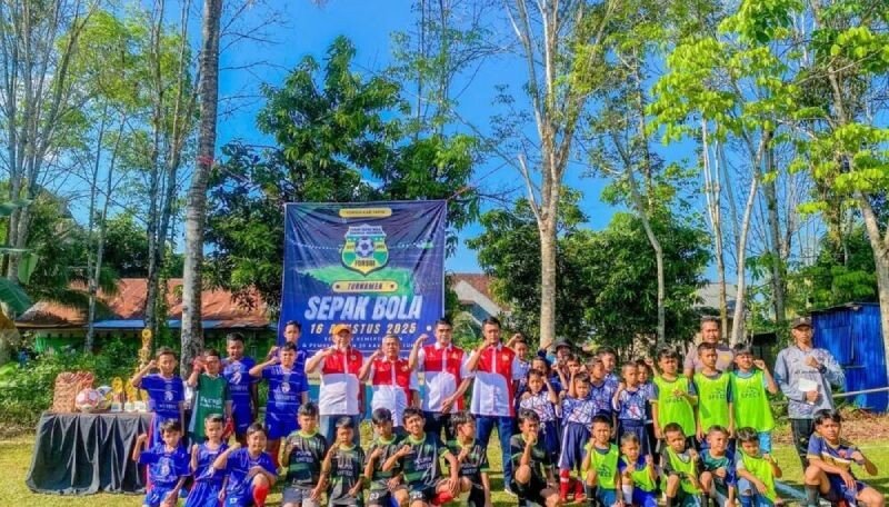 Gelar Turnamen Sepak Bola U-12, FORSGI Tapin Semarakkan Kemerdekaan RI