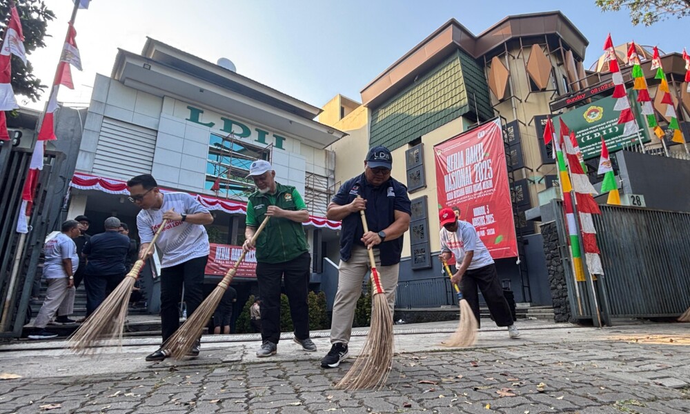 Kerja Bakti Nasional, LDII Ajak Warga Peduli Lingkungan dan Nasionalisme