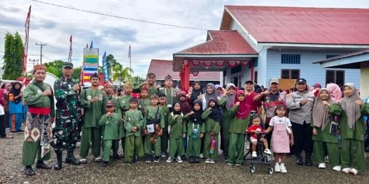 LDII Nabire Barat Mengikuti Karnaval Kemerdekaan, Tumbuhkan Jiwa Nasionalisme Warga