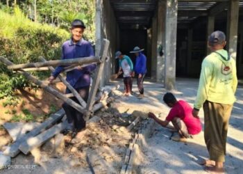 LDII Purwantoro Sukseskan Kerja Bakti Nasional