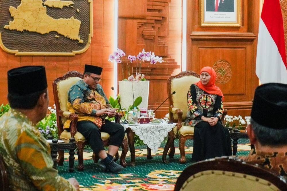 Jelang Muswil X, DPW LDII Jatim Temui Gubernur Khofifah